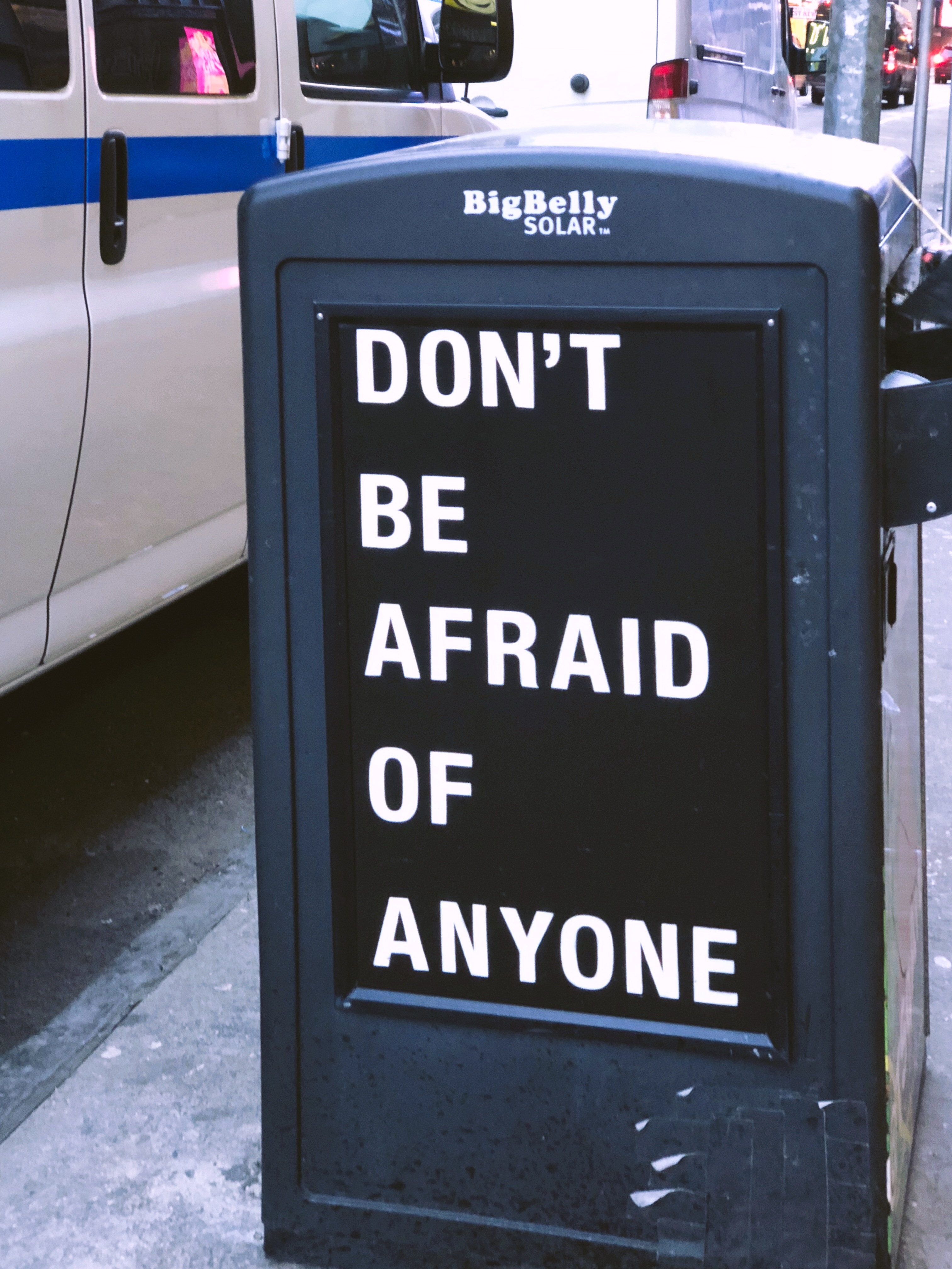 Don’t Be Afraid